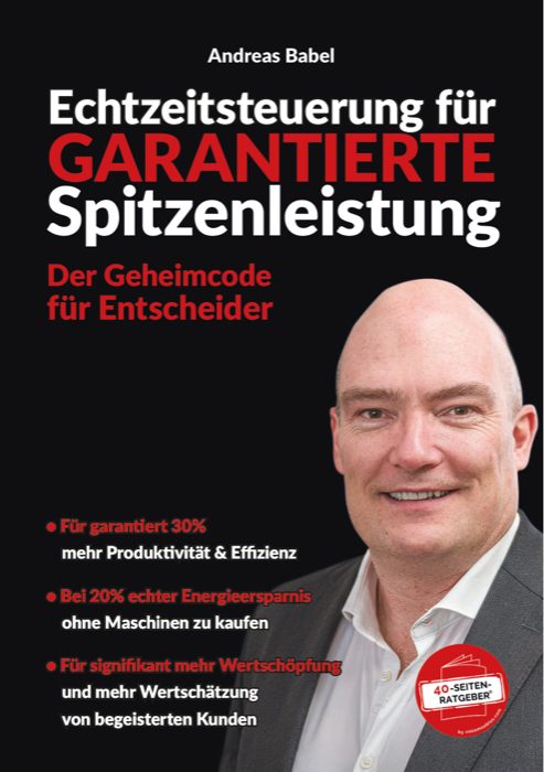 Cover: 40-Seiten-Ratgeber „Echtzeitsteuerung für garantierte Spitzenleistung
